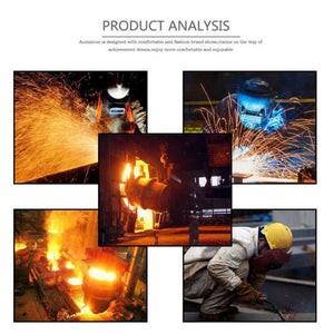 Full Leather Electric Welding Apron High Temperature Fireproof Star Splash Protective Clothing, The Whole Paragraph 60Ć80, Entire Section 60Ć90, Three Spells 60Ć80 - laboratorydeal