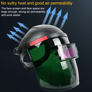 Fully Automatic Dimming Flip Welding Helmet Anti - Ultraviolet Argon Arc Welding Glasses, Fully Automatic Dimming Flip Welding Helmet - laboratorydeal