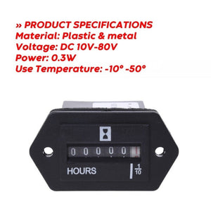 Generator Excavator Industrial Timer, DC10 - 80V, AC100 - 250V - laboratorydeal
