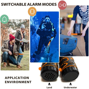 Goint IP68 Waterproof Convenience Metal Scanner High Sensitivity Underwater Metal Detector, IP68 (Orange), IP68 (Green) laboratorydeal