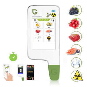 Greentest ECO6T Food Nitrate Water Quality Nuclear Radiation Environmental Detector With Timer, EU Plug, ECO6T