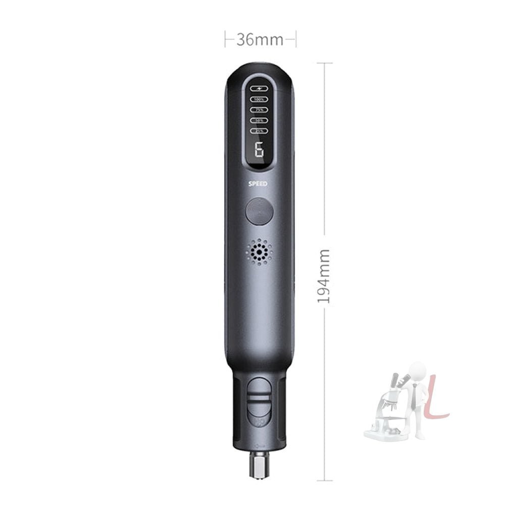 Greenworks 52pcs/set 8V LED Digital Display Rechargeable Wireless Grinder Kit - laboratorydeal