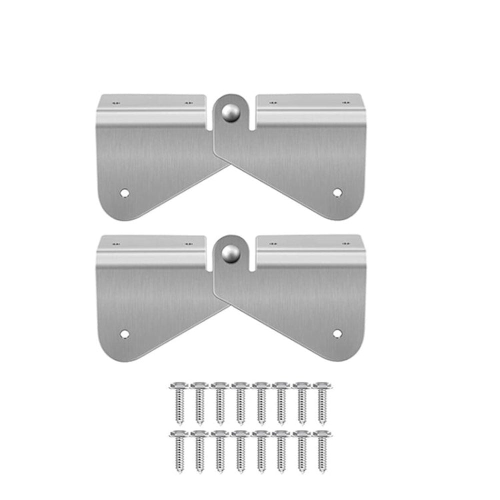 Gutter Extension Hinge Downspout Extension Flip - Up Hinge For Rectangle Or Square Downspout, 2pcs, 4pcs - laboratorydeal
