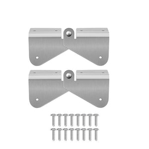 Gutter Extension Hinge Downspout Extension Flip - Up Hinge For Rectangle Or Square Downspout, 2pcs, 4pcs - laboratorydeal