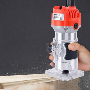 H - 6 Woodworking Electric Trimming And Slotting Engraving Machine, AU Plug, EU Plug, UK Plug - laboratorydeal