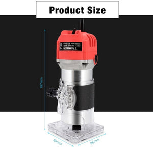 H - 6 Woodworking Electric Trimming And Slotting Engraving Machine, AU Plug, EU Plug, UK Plug - laboratorydeal