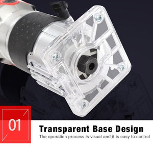 H - 6 Woodworking Electric Trimming And Slotting Engraving Machine, AU Plug, EU Plug, UK Plug - laboratorydeal