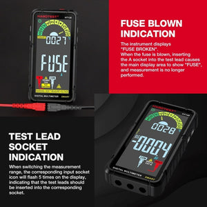 HABOTEST Automatic Range Digital Display Ultra-Clear Intelligent Current Multimeter