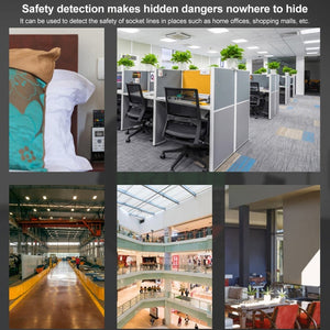 HABOTEST HT107D Multifunctional Digital Display Socket Tester, HT107D (US Plug), HT107D (UK Plug), HT107D (EU Plug)