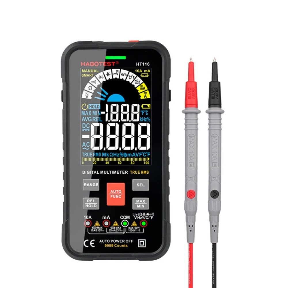 HABOTEST HT116 Large Screen Smart Automatic Digital Multimeter, HT116