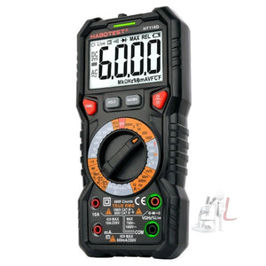HABOTEST HT118D Portable High-precision Manual Digital Multimeter, HT118D