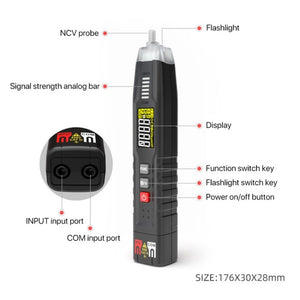 HABOTEST HT122 Multi-function Phase Sequence Digital Multimeter Smart Electricity Test Pen, HT122