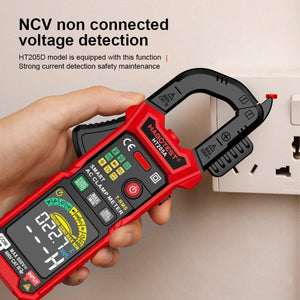 HABOTEST HT205A Multifunctional Intelligent Burn-proof Clamp Multimeter, HT205A