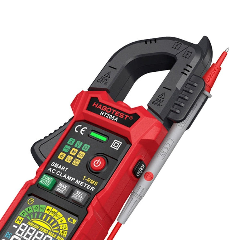 HABOTEST HT205A Multifunctional Intelligent Burn-proof Clamp Multimeter, HT205A