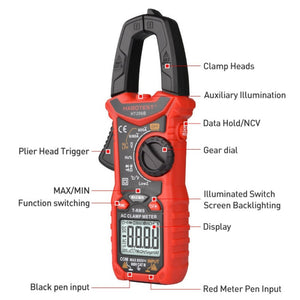 HABOTEST HT206B Auto-ranging High Precision Digital Clamp Multimeter, HT206B