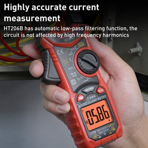 HABOTEST HT206D Clamp Type High Precision Digital Multimeter, HT206D