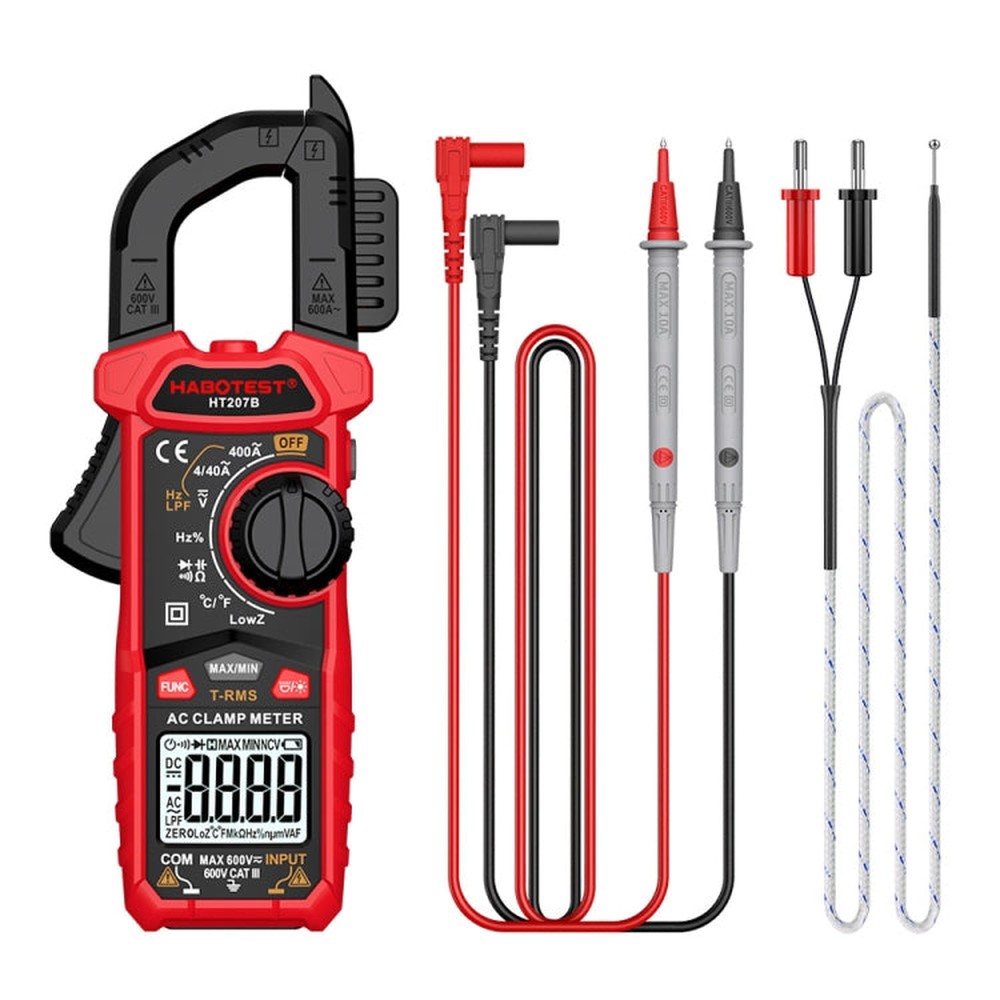 HABOTEST HT207B Multifunctional Digital Clamp Multimeter, HT207B