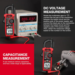HABOTEST HT207B Multifunctional Digital Clamp Multimeter, HT207B