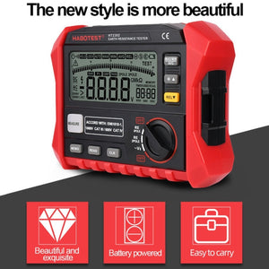 HABOTEST HT2302 Multifunctional Digital Display Grounding Resistance Tester, HT2302