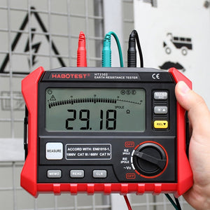 HABOTEST HT2302 Multifunctional Digital Display Grounding Resistance Tester, HT2302