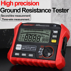 HABOTEST HT2302 Multifunctional Digital Display Grounding Resistance Tester, HT2302
