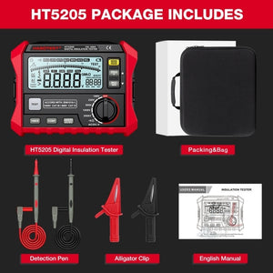 HABOTEST HT5205 Insulation Resistor Tester, HT5205