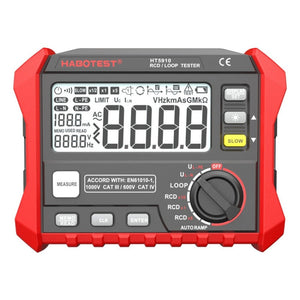 HABOTEST HT5910 Leakage Switch & Loop Resistance Tester, HT5910