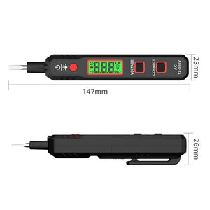 HABOTEST HT89 Contact Type High-sensitivity LCD Digital Display Sound and Light Alarm Test Pen, HT89