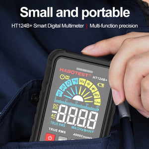 HABOTEST Mini Digital Display High-precision Multimeter, HT124A, HT124A+, HT124B, HT124B+ laboratorydeal