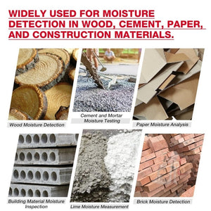 HABOTEST Wood Moisture Content Rapid Tester