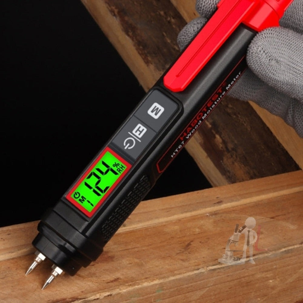HABOTEST Wood Moisture Content Rapid Tester
