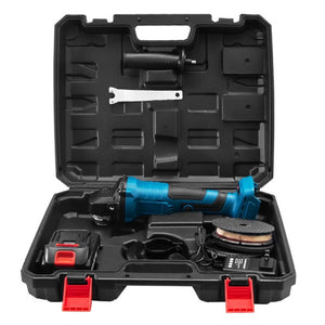 HILDA 21V Brushless Angle Grinder Lithium Cutting Machine, 1 Battery+1 Charger US Plug, 2 Battery+1 Charger US Plug, 1 Battery+1 Charger EU Plug, 2 Battery +1 Charger EU Plug - laboratorydeal