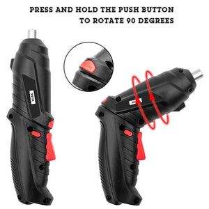 HILDA 47pcs /Set Multi - Function Li - Ion Screwdriver Mini Screwdriver, 47pcs /Set Black, 47pcs /Set White, 47pcs /Set Orange - laboratorydeal