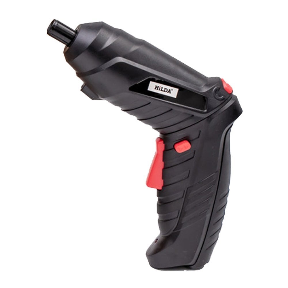 HILDA Multi - Function Li - Ion Screwdriver Mini Screwdriver Set, Black, White, Orange - laboratorydeal