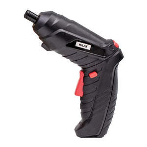 HILDA Multi - Function Li - Ion Screwdriver Mini Screwdriver Set, Black, White, Orange - laboratorydeal