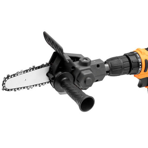 HILDA Portable Pruning Electrical Chain Saws, 4 inch Orange, 4 inch Black, 6 inch Orange, 6 inch Black - laboratorydeal