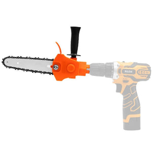 HILDA Portable Pruning Electrical Chain Saws, 4 inch Orange, 4 inch Black, 6 inch Orange, 6 inch Black - laboratorydeal