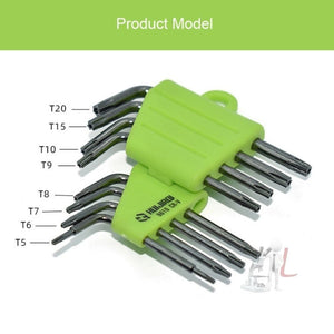 HUIJIAQI Hexagon Torx Screwdriver Spanner Multifunction Combination Tool, 8pcs/set - laboratorydeal