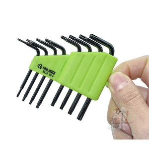 HUIJIAQI Hexagon Torx Screwdriver Spanner Multifunction Combination Tool, 8pcs/set - laboratorydeal