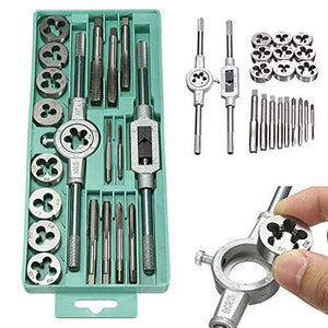 Hand Die Model Tap Tap Die Set Manual Tapping Drill Thread Hole, 20 In 1, 40 In 1 - laboratorydeal