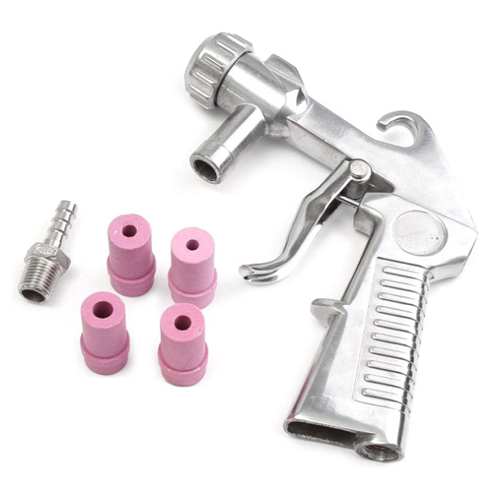 Handheld Sandblasting Tool Pneumatic Sandblasting Glass Derusting Tool, Package A, Package B - laboratorydeal