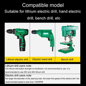 Hexagonal Shank Nitrided Straight Fluted Step Drill HSS Pagoda Drill Hole Opener, 3pcs / Set - laboratorydeal