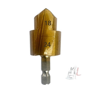 Hexagonal Shank PPR Step Drill Bits Leak Repairing And Connecting Tools, 20, 25, 32 - laboratorydeal