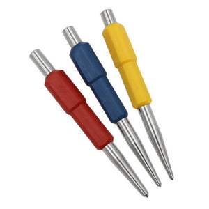High Hardness Cylindrical Center Punch Drilling Positioning Tools, 3pcs/set Center Punch - laboratorydeal
