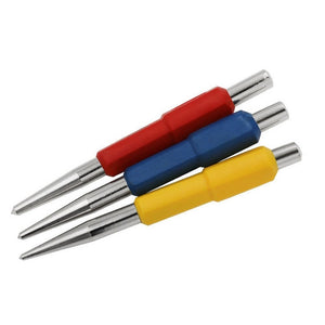 High Hardness Cylindrical Center Punch Drilling Positioning Tools, 3pcs/set Center Punch - laboratorydeal