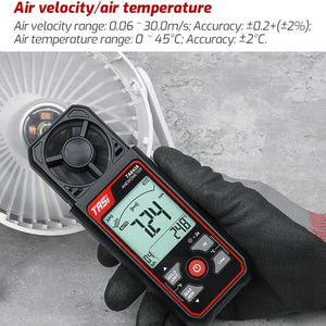 High Precision Wind Speed Instrument Wind Volume Tester Handheld Wind Speed Meter, TASI TA641A, TASI TA641B