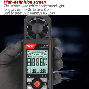 High Precision Wind Speed Instrument Wind Volume Tester Handheld Wind Speed Meter, TASI TA641A, TASI TA641B
