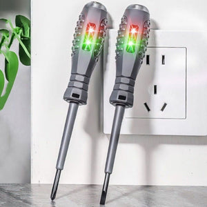 High Torque High Bright Electrician Tester Smart Test Breakpoint Specific Screwdriver, Straight, Phillips - laboratorydeal