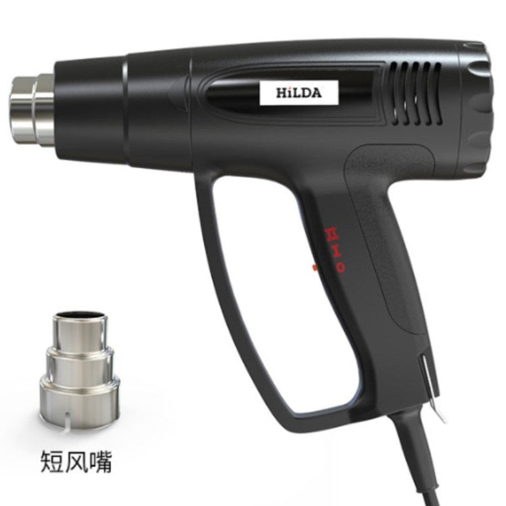 Hilda High Temperature Hot Air Industrial Hot Air Film Tool, 2000W, Three Wind Nozzles - laboratorydeal