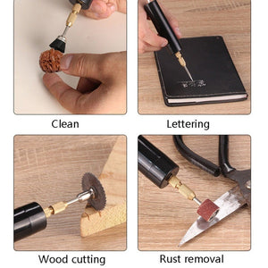 Household Mini Electric Drilling Handheld Jade Polishing Engraving Tool Electric Grinder, Electric Grinder - laboratorydeal